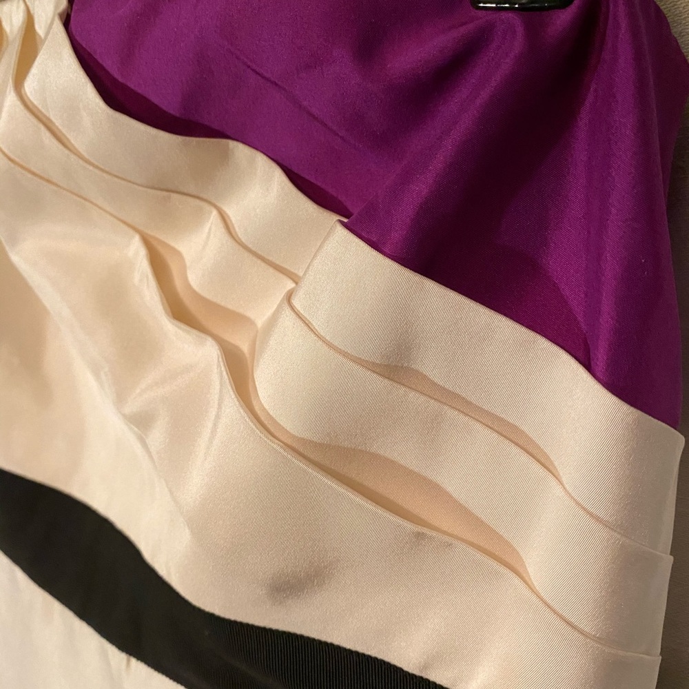 Gianni Bini - Purple, White, and Black dress